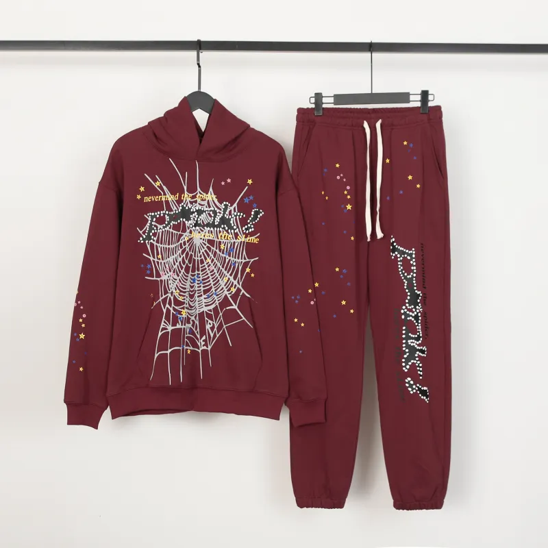 Sp5der Suit Hoodie and Sweatpan