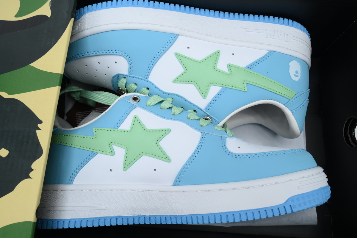 A BATHING APE Bape STA Blue Green 1H70-191-005