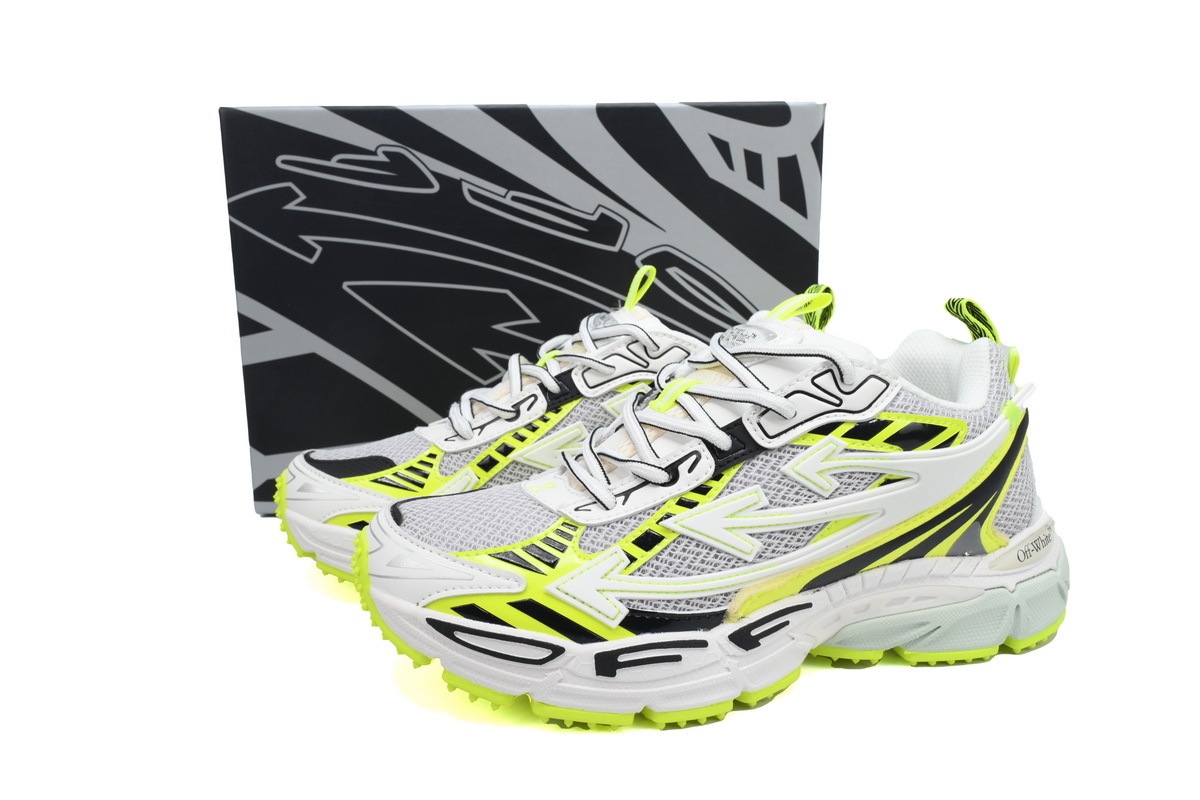 OFF-WHITE Be Right Back Fluorescent Green