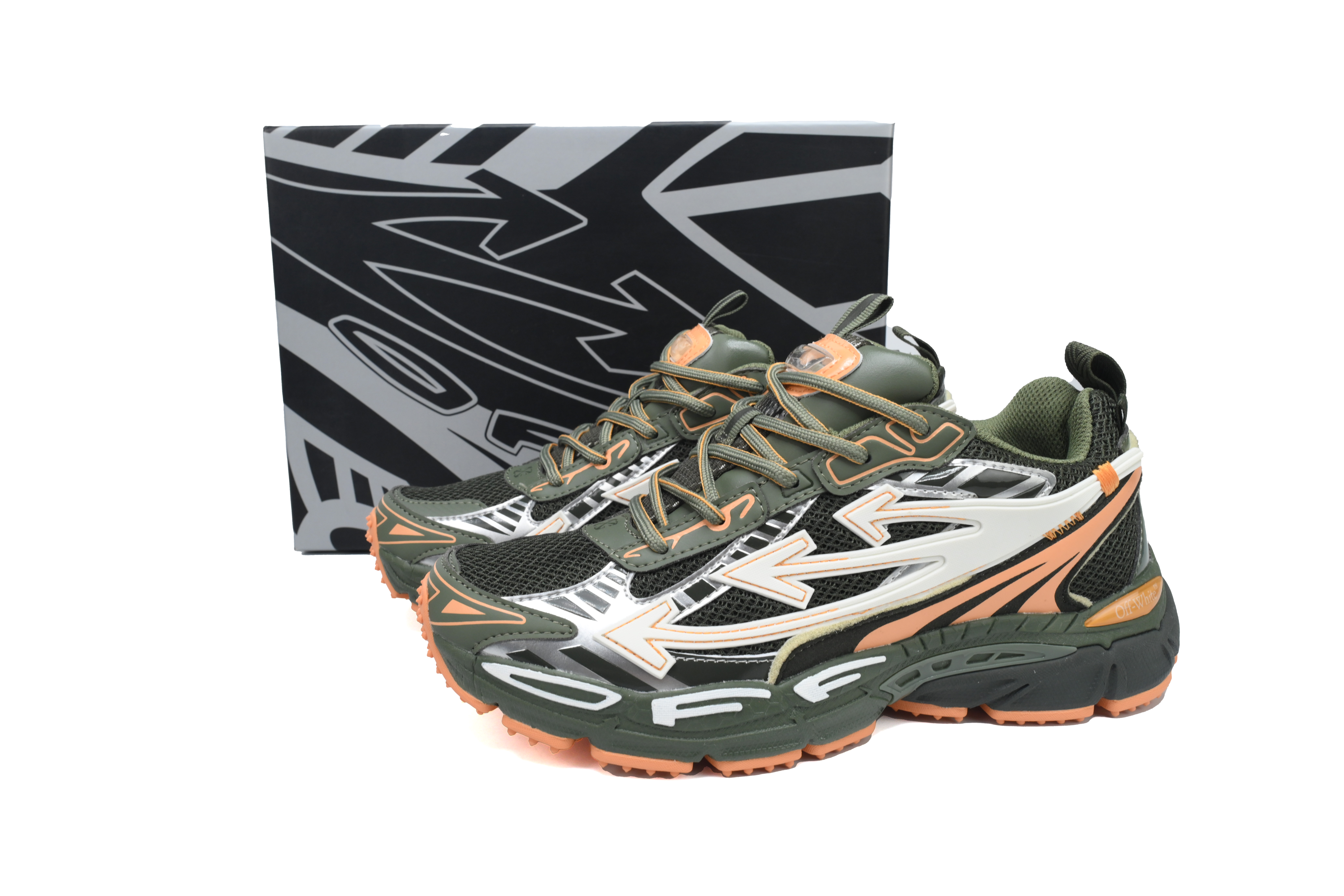 OFF-WHITE Be Right BacK Military Green