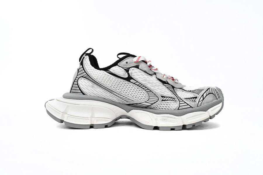 Balenciaga 3XL Sneaker in Red Grey 734733 W2RB5 2801