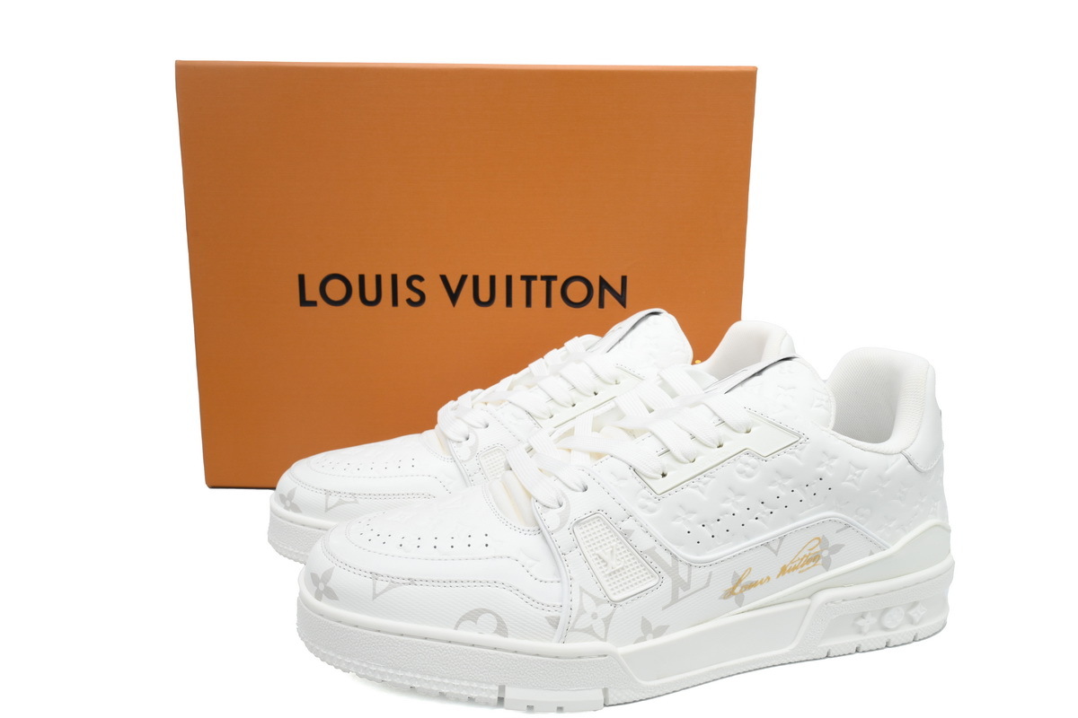 Louis Vuitton Louis VTrainer White