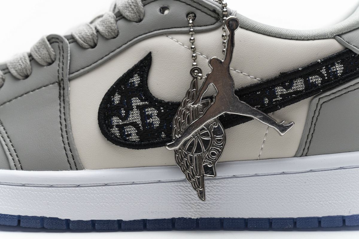 Dior x Air Jordan 1 Low Wolf Grey CN8608-002