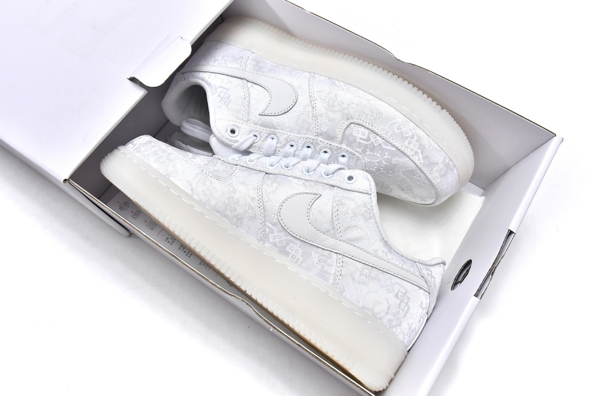 CLOT x Nike Air Force 1 Premium White AO9286-100