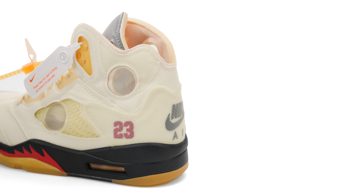 OFF White x Air Jordan 5 Retro SP Sail DH8565-100