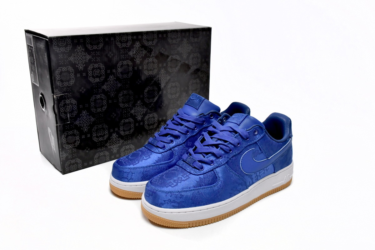 Nike Air Force 1 Low CLOT Blue Silk CJ5290-400