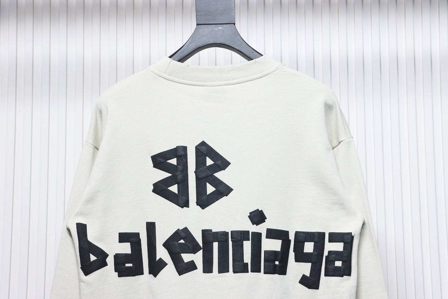 Balenciaga Floral Paper Tape Hoodie