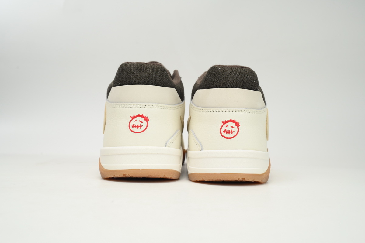 Travis Scott × Nike Jordan Jumpman Jack TR White Brown FZ8117-100