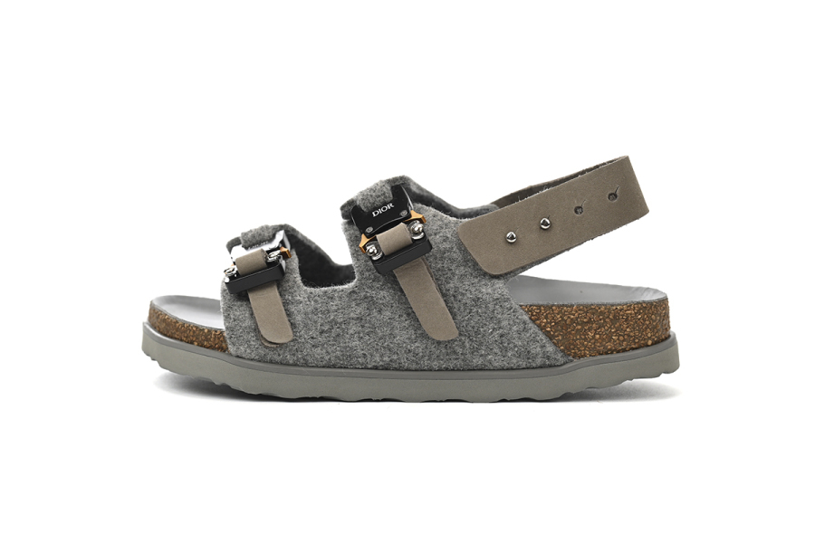 Dior by Birkenstock Milano Sandal Grey 3SA117ZSF_H800