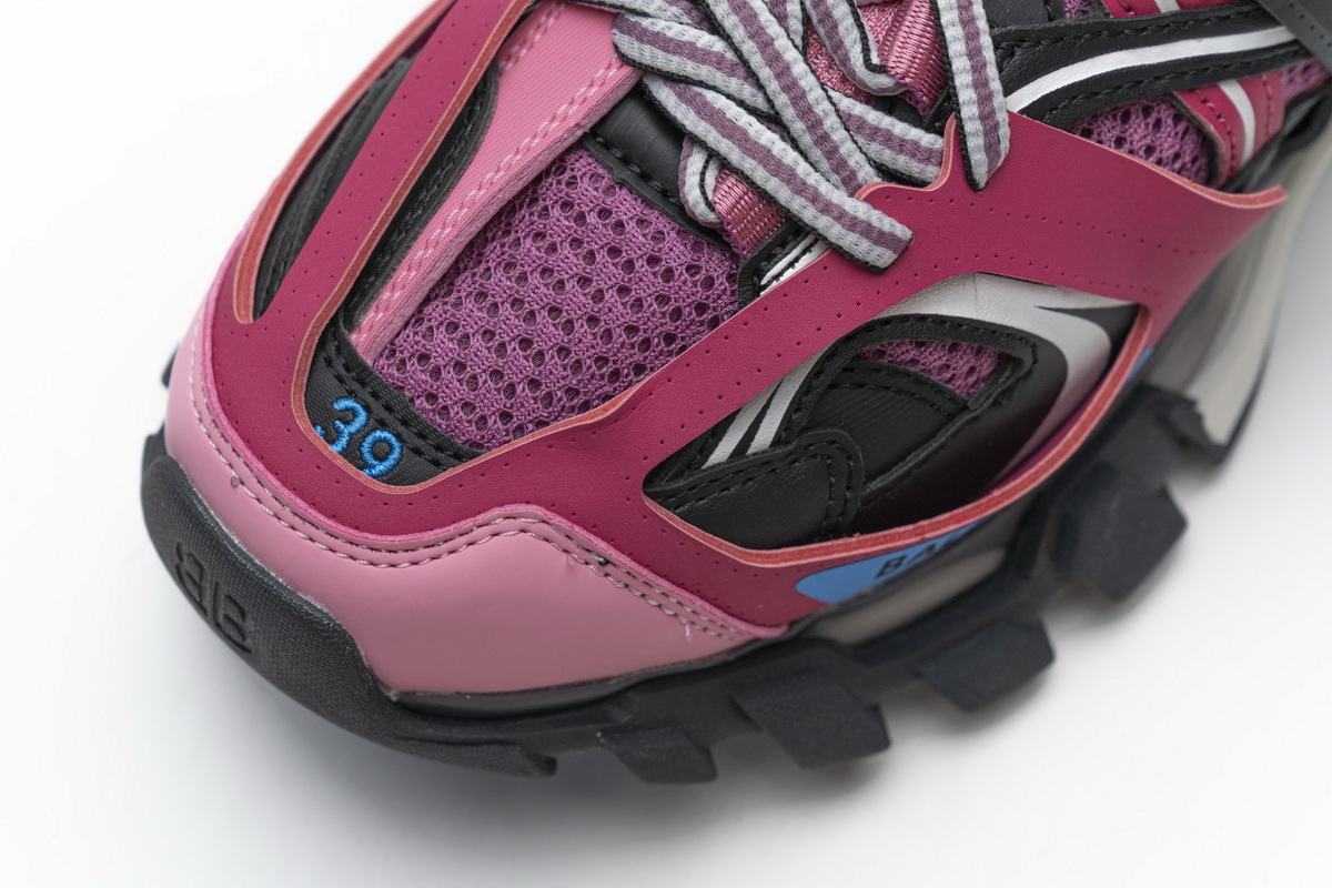 Balenciaga Track Tess S Black Purple Red 542436 W1GB7 5482