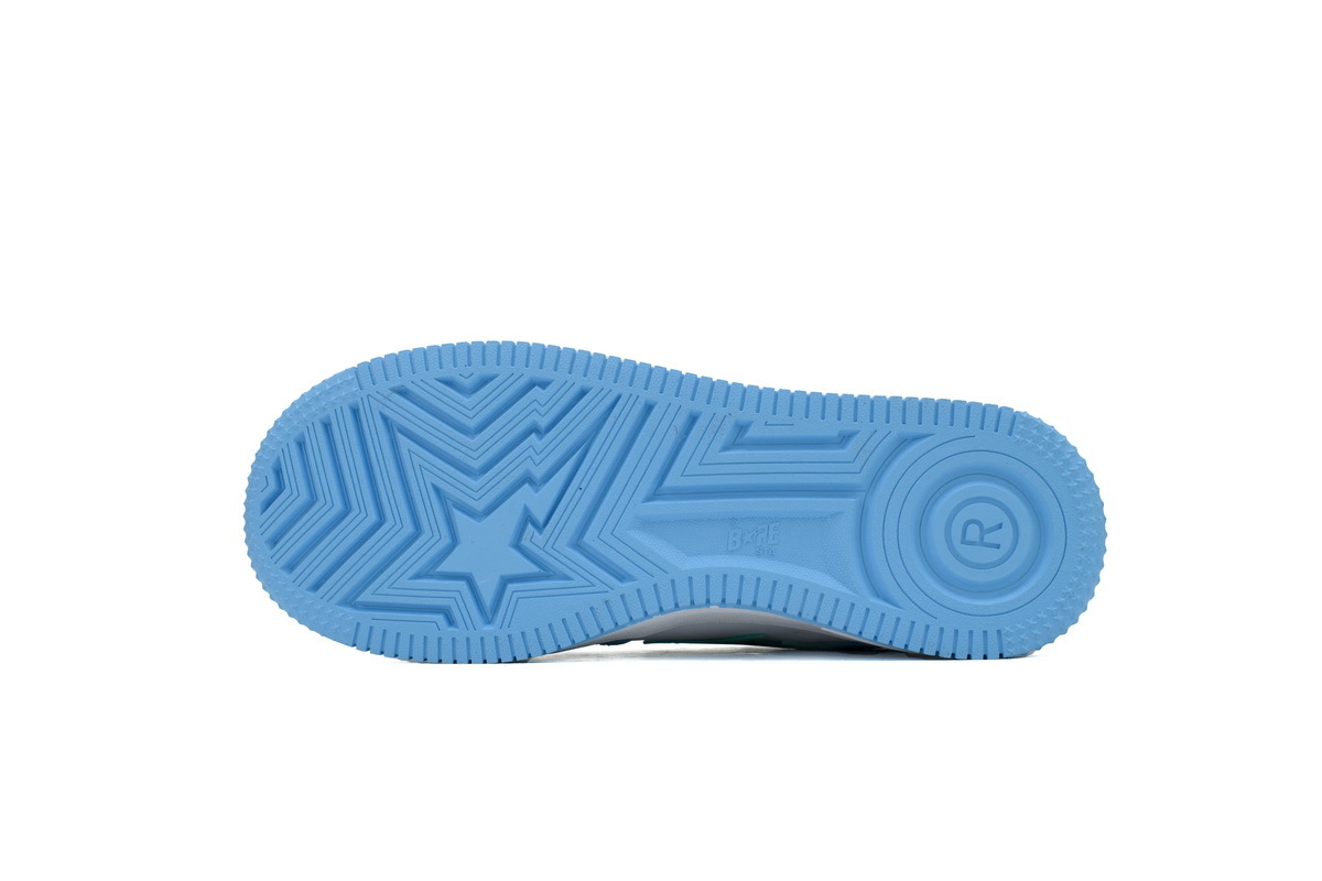 A BATHING APE Bape STA Blue Green 1H70-191-005