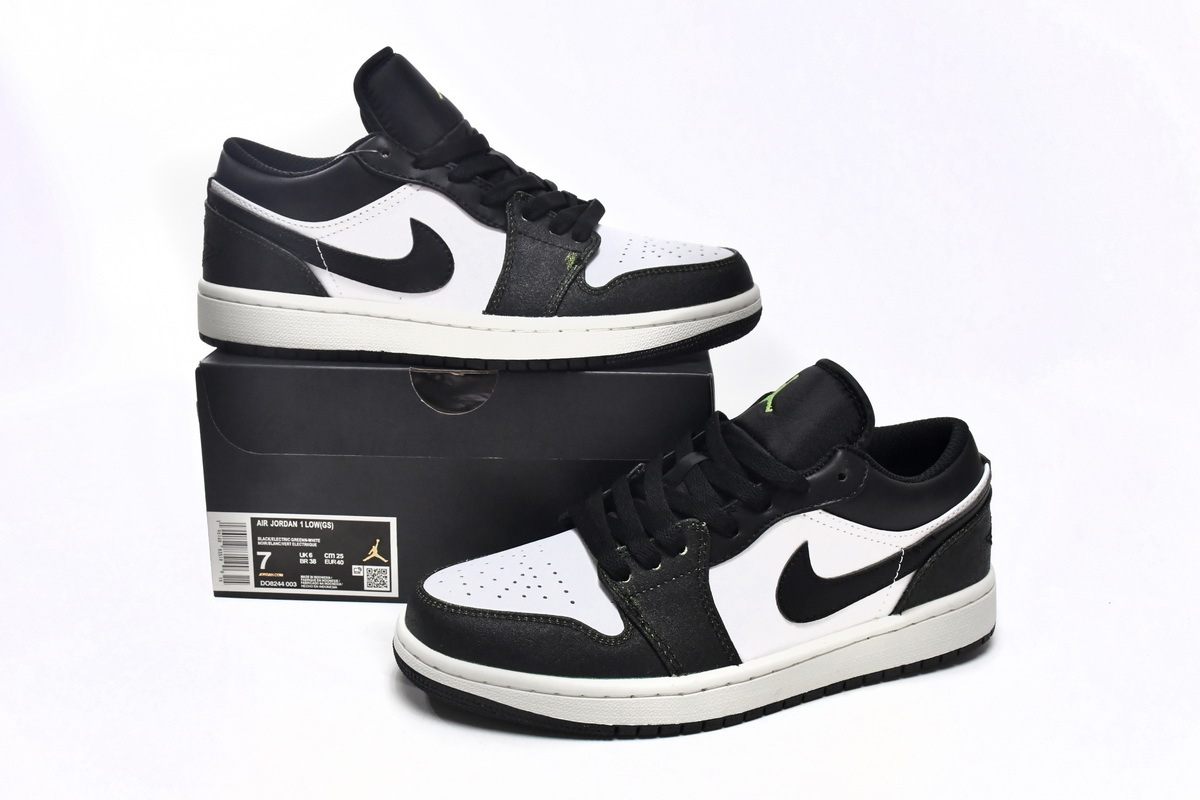 Air Jordan 1 Low SE GS Wear Away - Electric Green DO8244-003