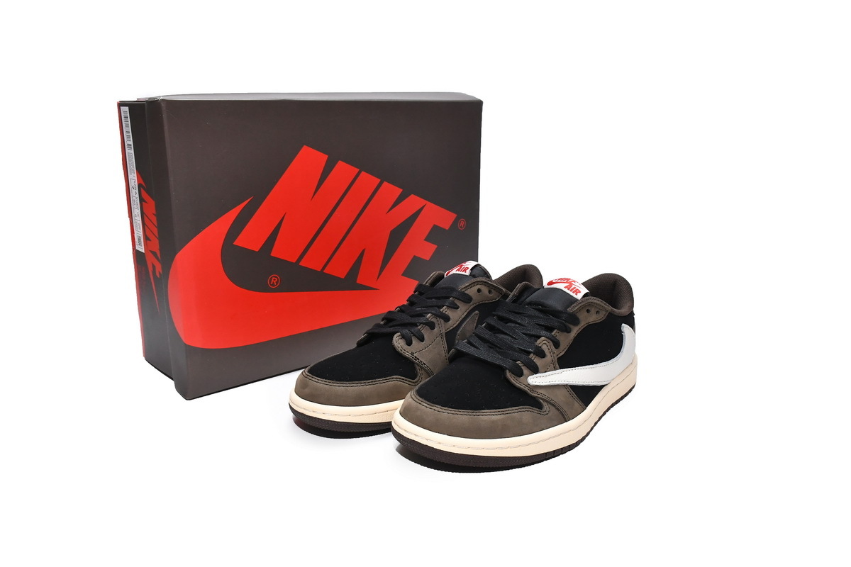 Travis Scott x Air Jordan 1 Low Mocha CQ4277-001