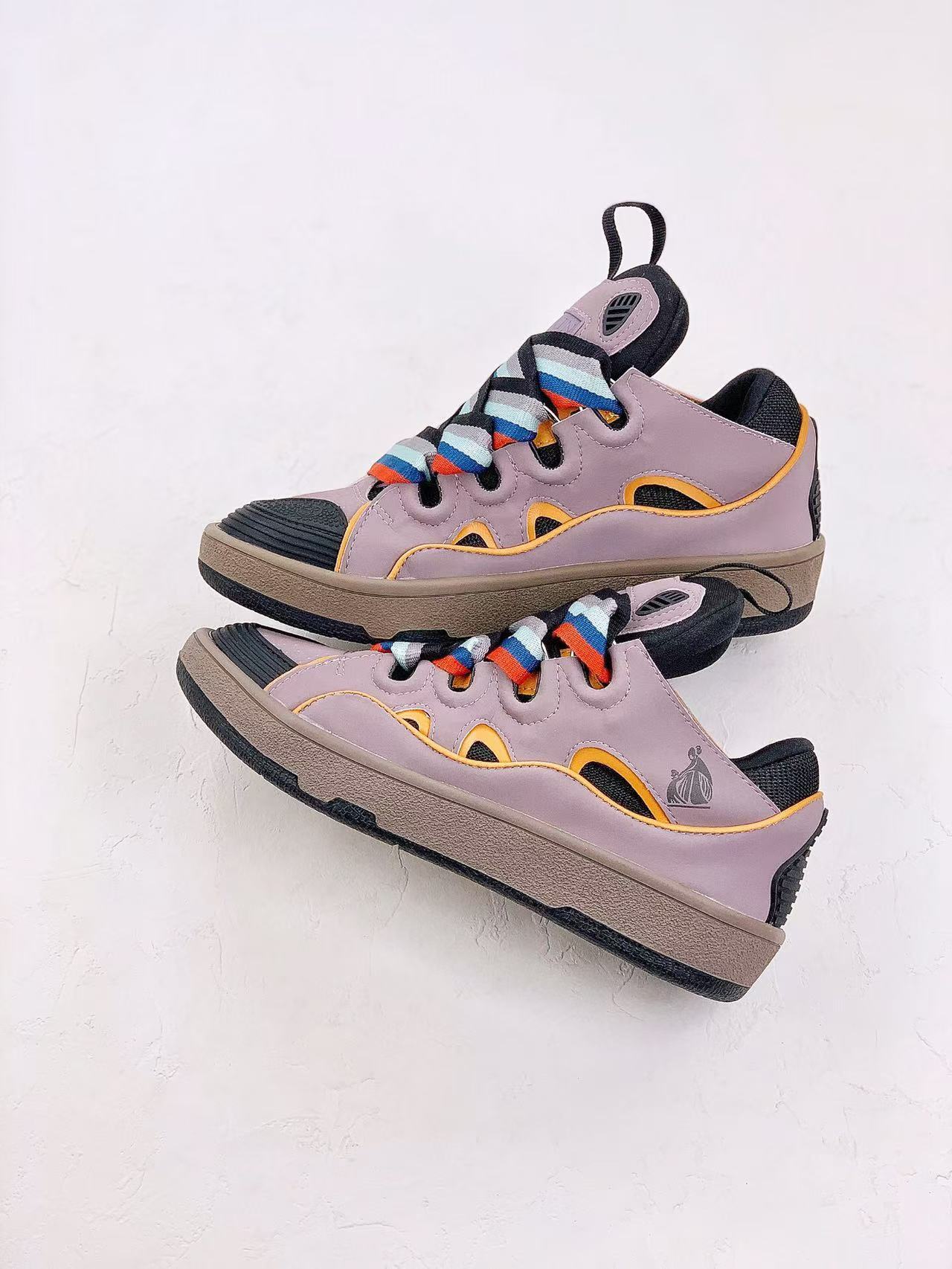 Lanvin Curb sneakers Purple Black