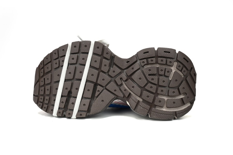 Balenciaga 3XL Sneaker in Silver Red and Blue 542229 W1RB5 0513