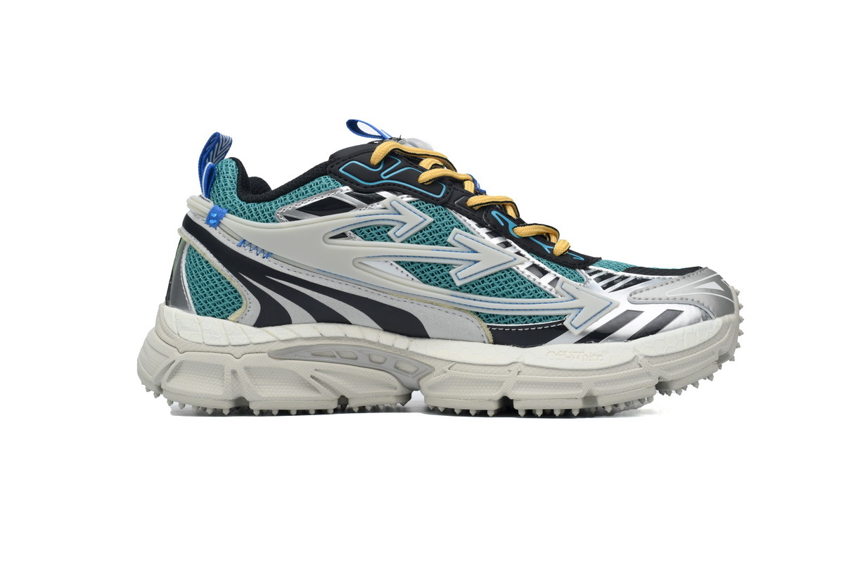 OFF-WHITE Be Right BacK Out Of Blue Green