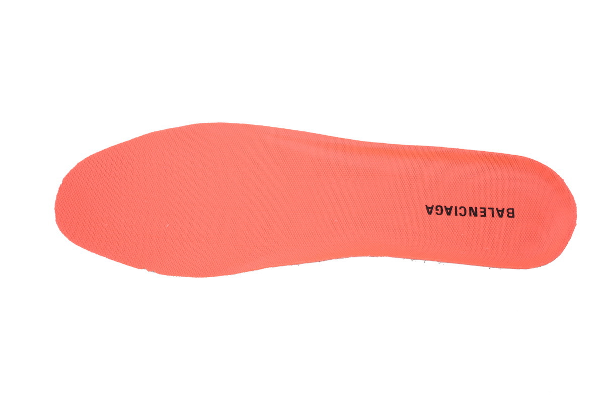 Balenciaga Runner Sneaker Eggshell Neon Orange 677403 W3RBM 2013