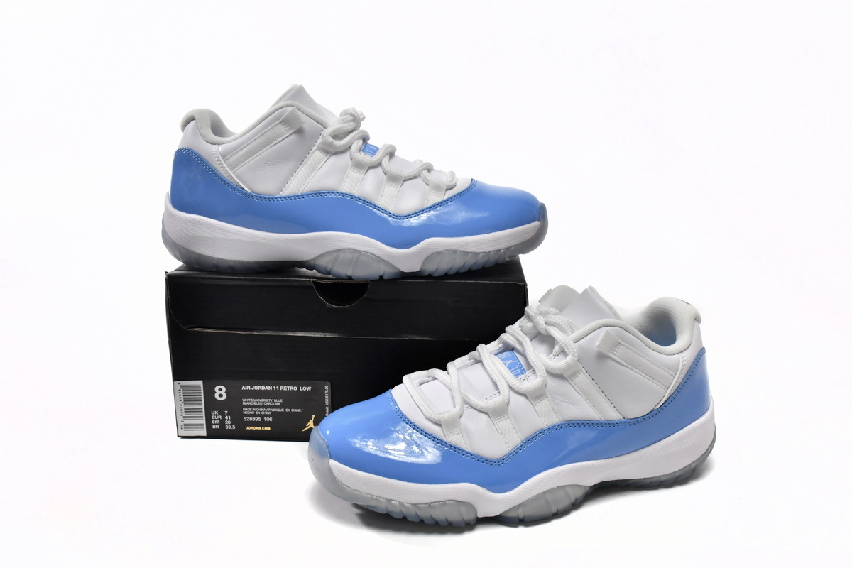 Air Jordan 11 Retro Low University Blue 528895-106