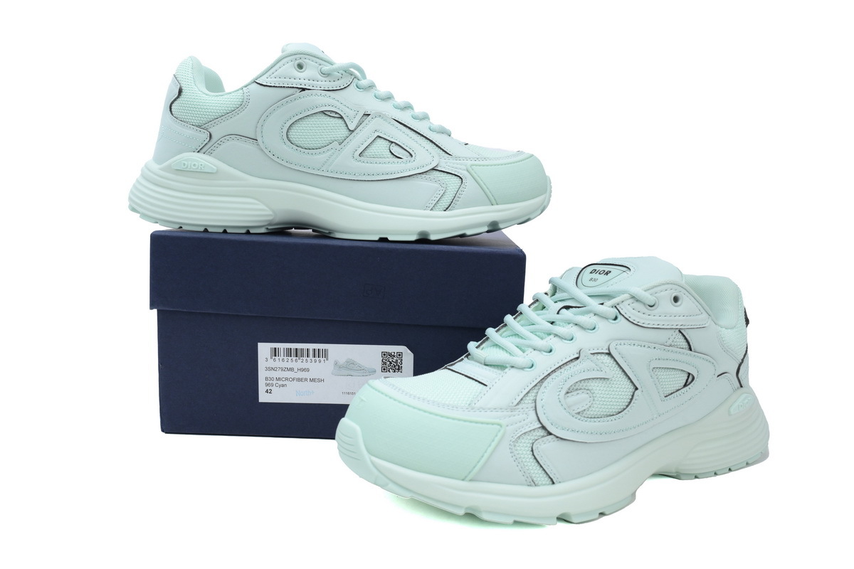 Dior B30 x Stone Island Sneaker Light Blue