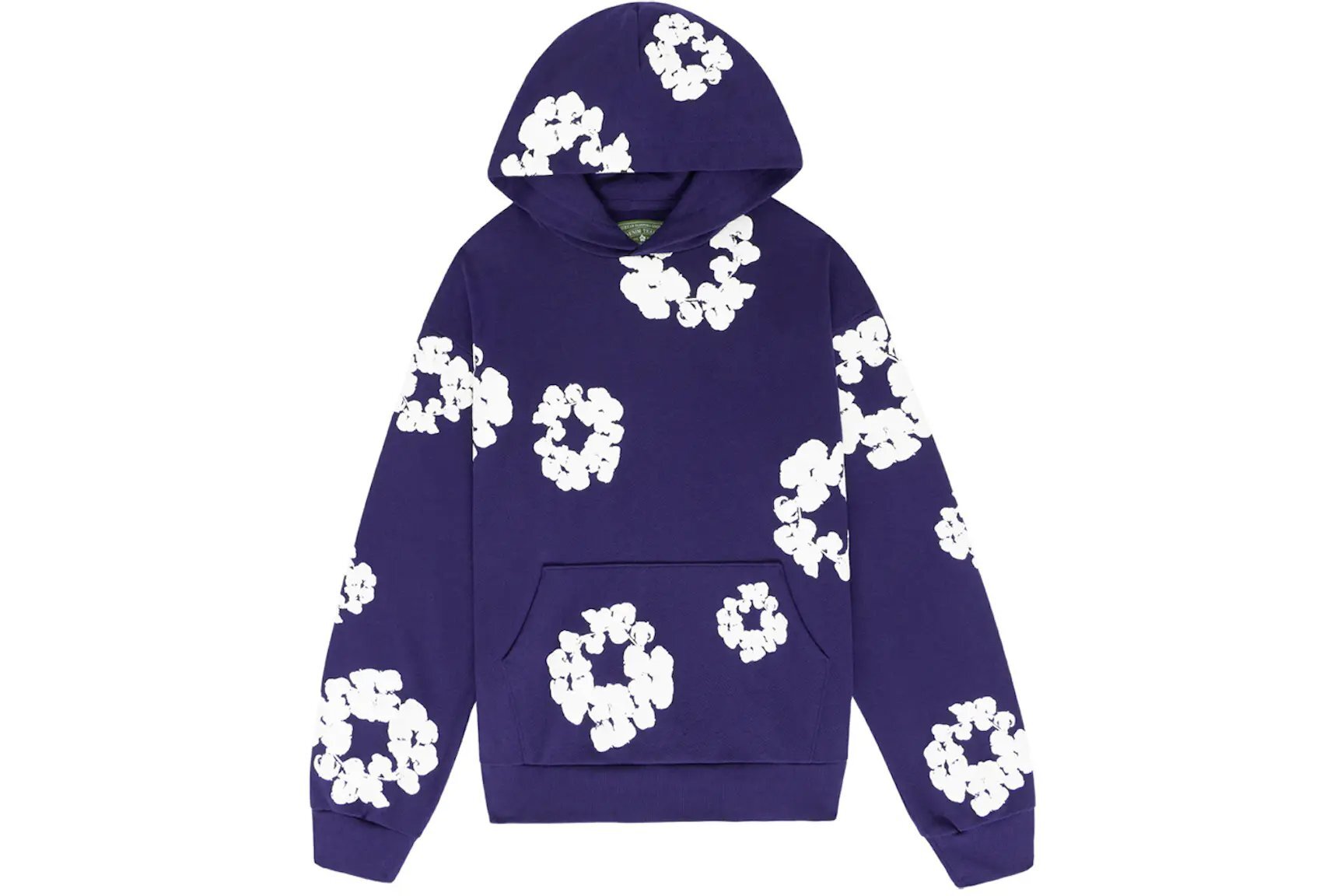Denim Tears Cotton Wreath Sweatshirt Hoodie Purple