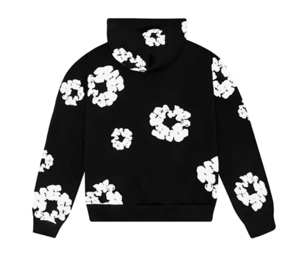 Denim Tears Cotton Wreath Sweatshirt Hoodie Black