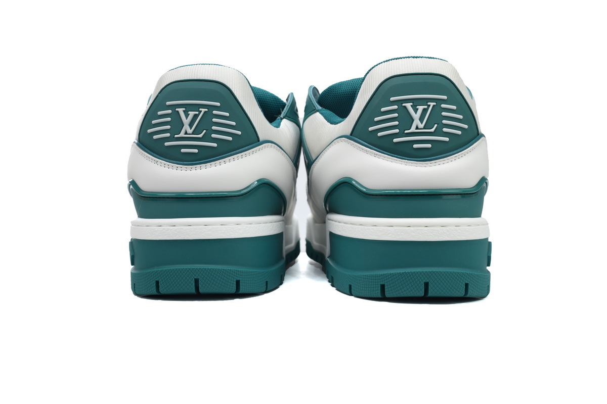 Louis Vuitton Trainer Maxi Sneaker White Green