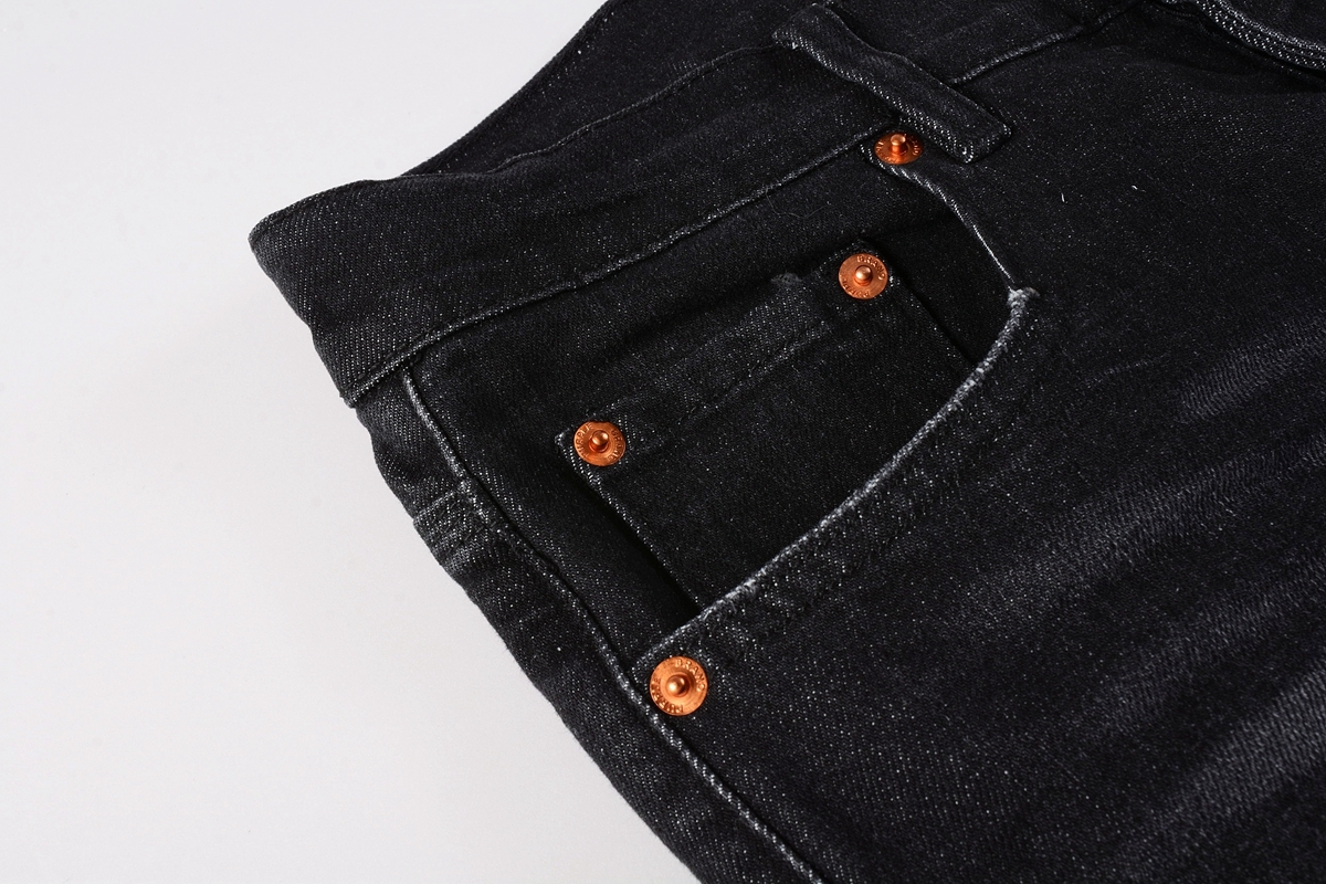 Purple Jeans Black 015