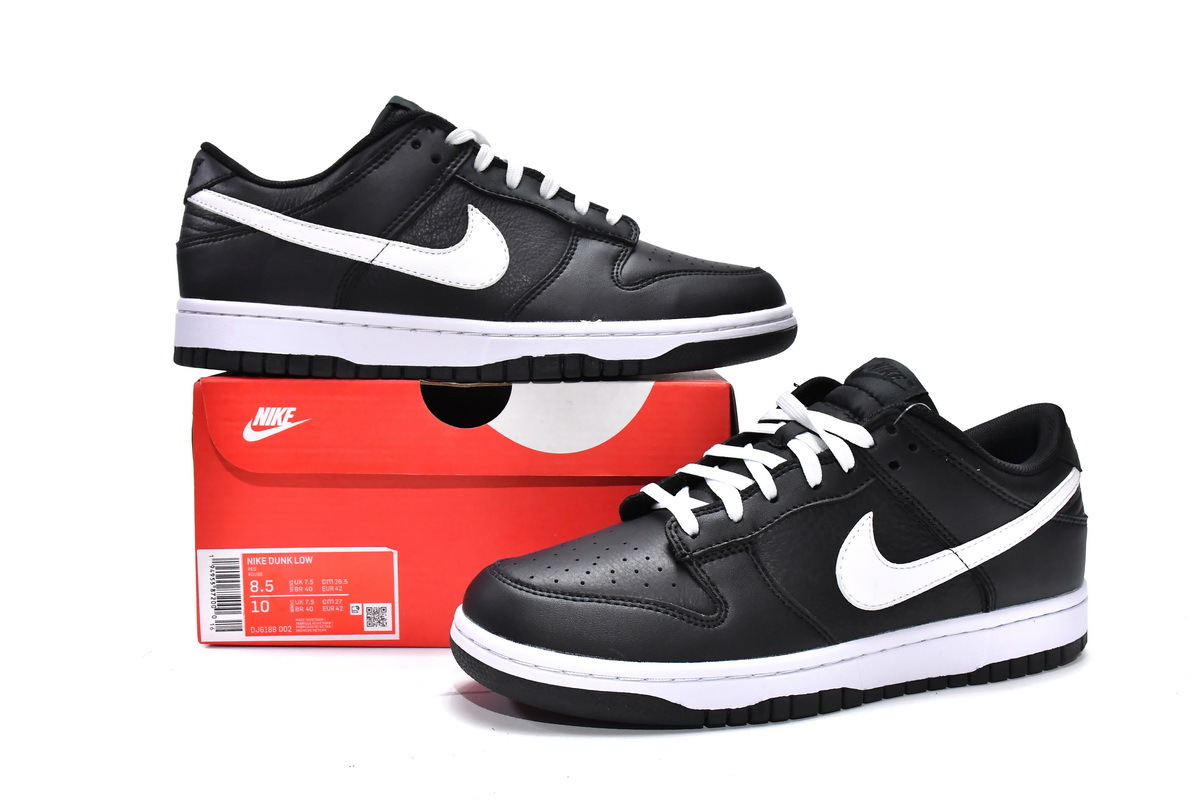 Nike Dunk Low Black White DJ6188-002