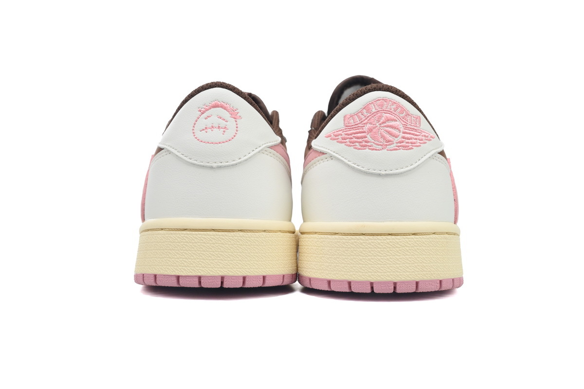 Travis Scott x Air Jordan 1 Low OG SP Dark Pony Pink DZ4137-206