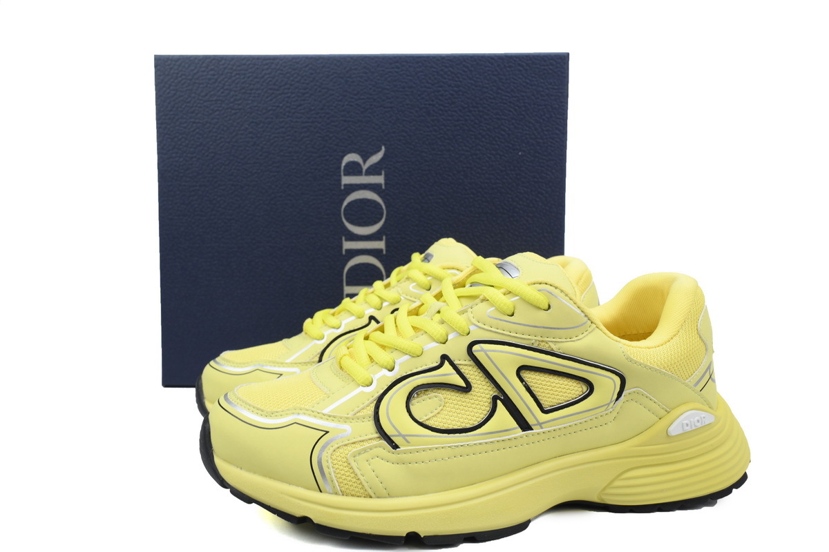 Dior B30 x Stone Island Sneaker Yellow 3SN27ZIR-16536