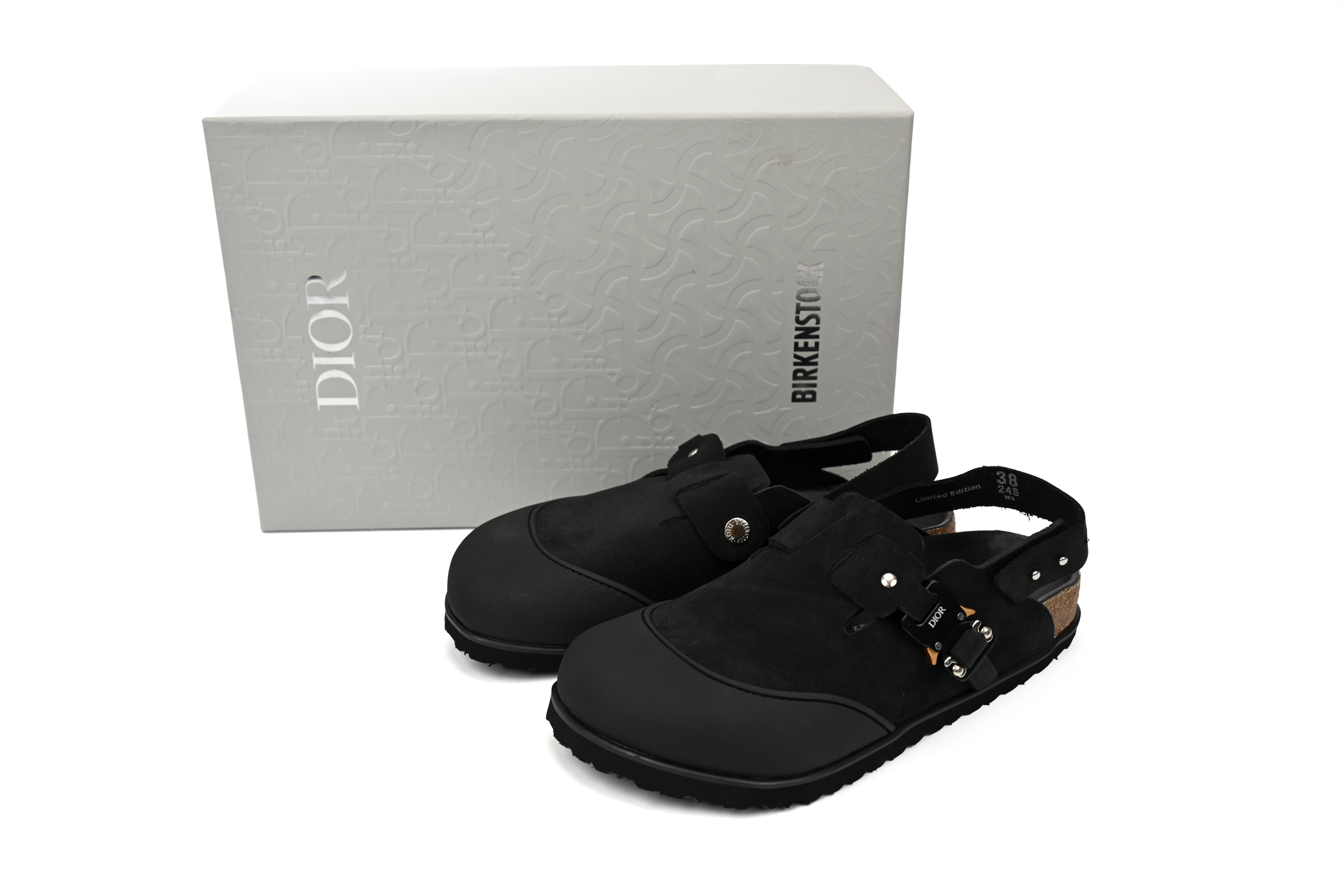 Dior by Birkenstock Tokio Mule Black 3SA116ZSD_H900