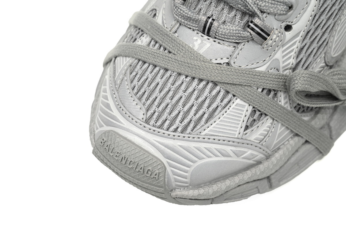 Balenciaga 3XL Sneaker in Silver Light Gray 734731 W3XLR 1281