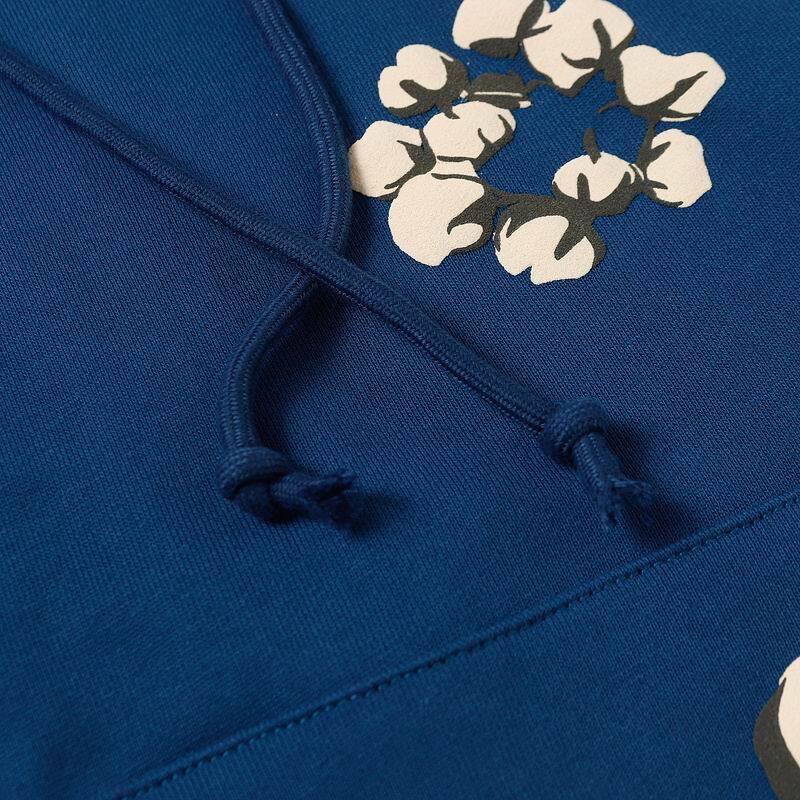 Denim Tears Cactus Tears Wreath Hoodie Blue