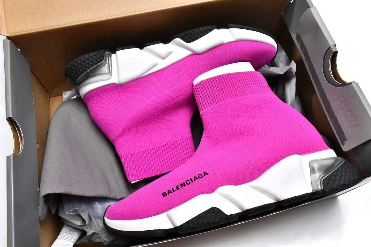 Balenciaga Speed Trainer Rose Red
