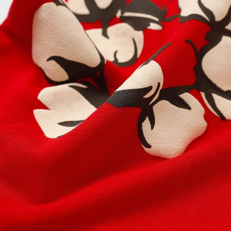 Denim Tears Cactus Tears Wreath Sweatpants Red