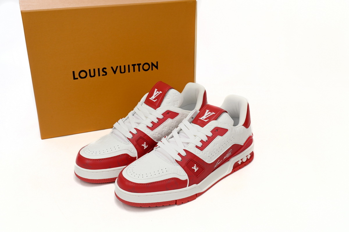 Louis Vuitton White Red 1AANFH