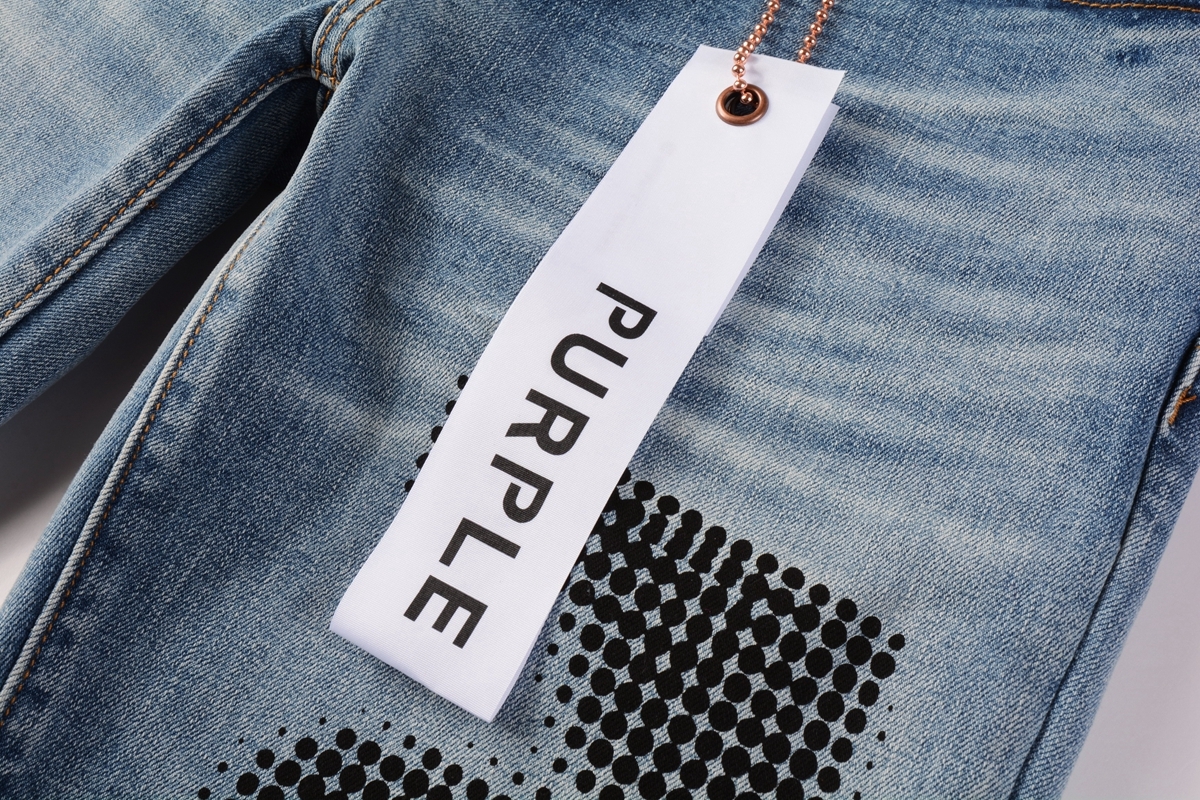 Purple Jeans Denim Blue 003