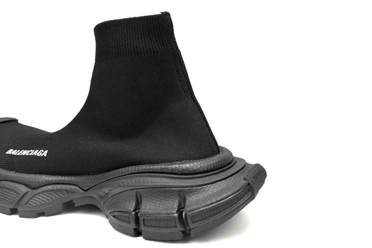 Balenciaga 3xl Sock Triple Sneakers Black