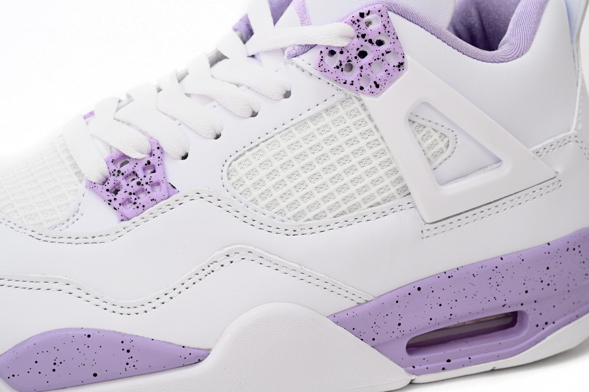 Air Jordan 4 White Purple CT8527-115