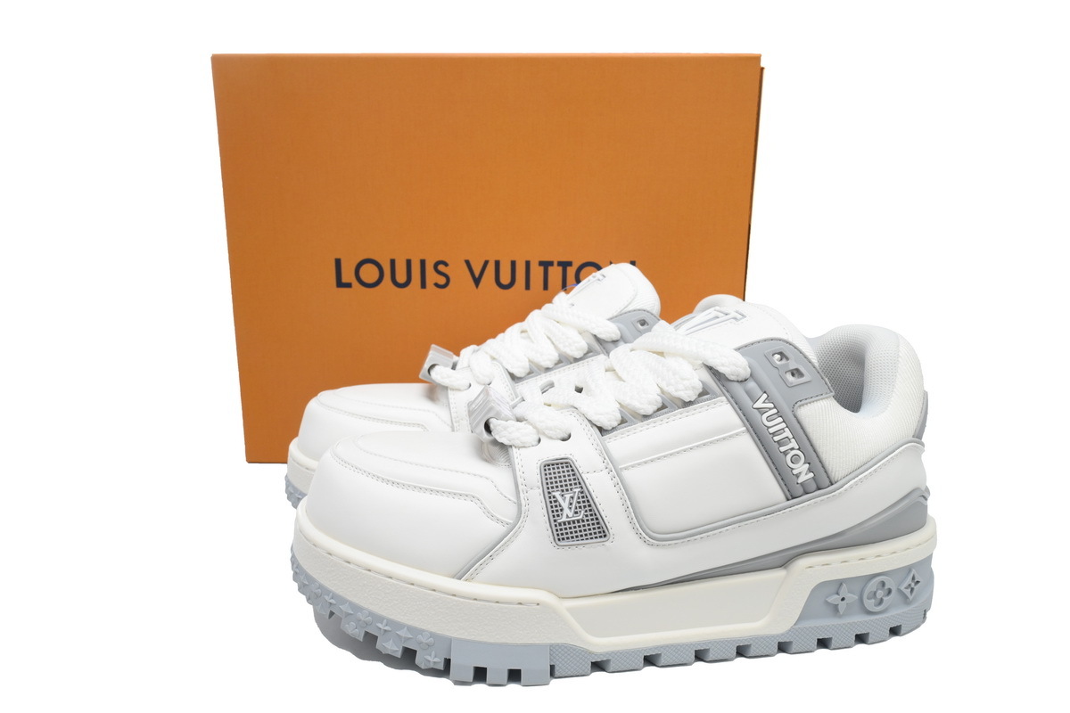 Louis Vuitton Trainer Maxi WMNS White Grey