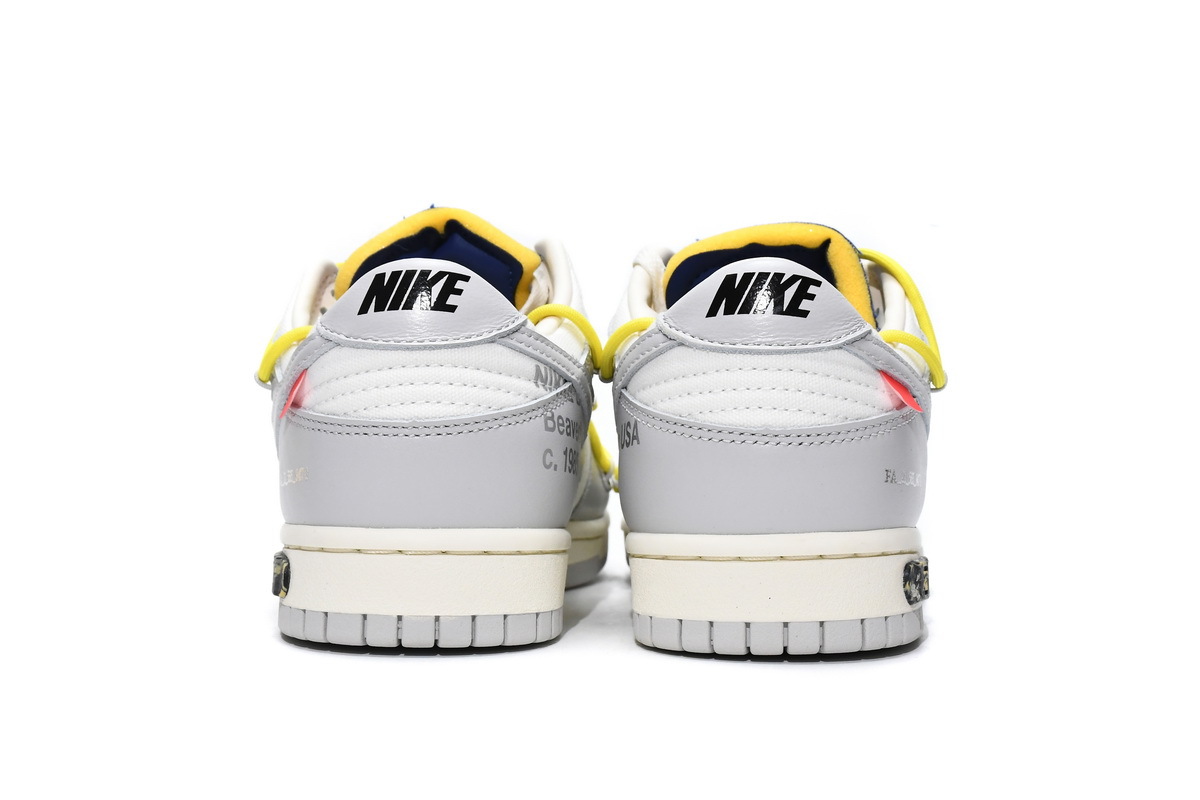 OFF WHITE x Nike Dunk SB Low The 50 NO.27 DM1602-120