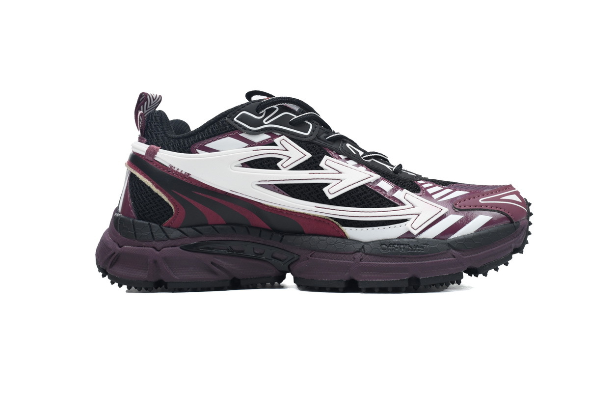 OFF-WHITE Be Right Back Black Purple Red