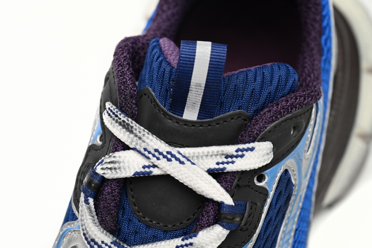 Balenciaga 3XL Sneaker in Silver Red and Blue 542229 W1RB5 0513