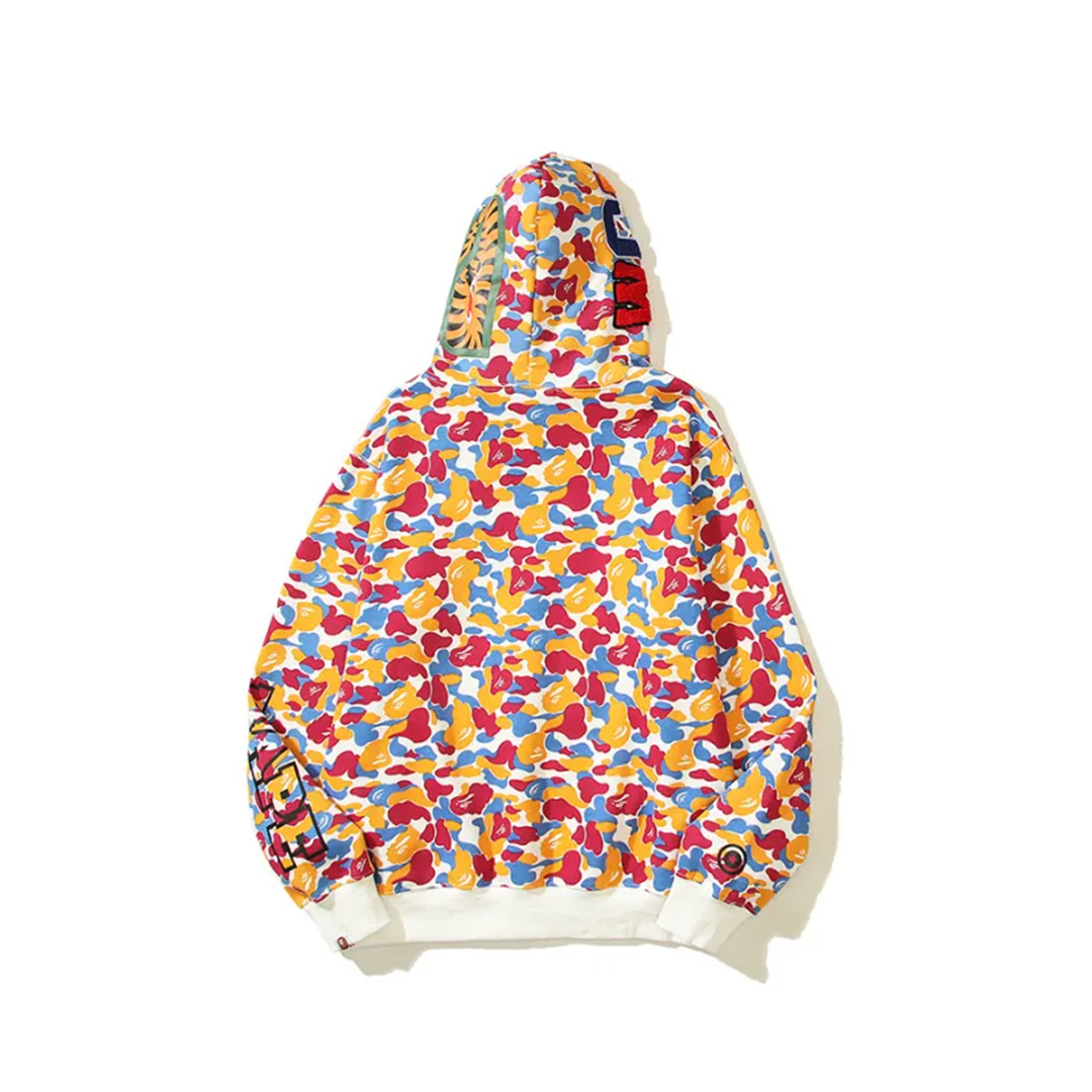 BAPE Candy Color Shark Head hoodie