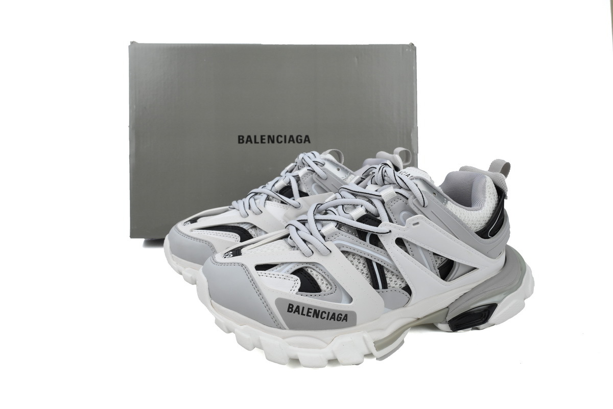 Balenciaga Track Sneaker White Gray Black