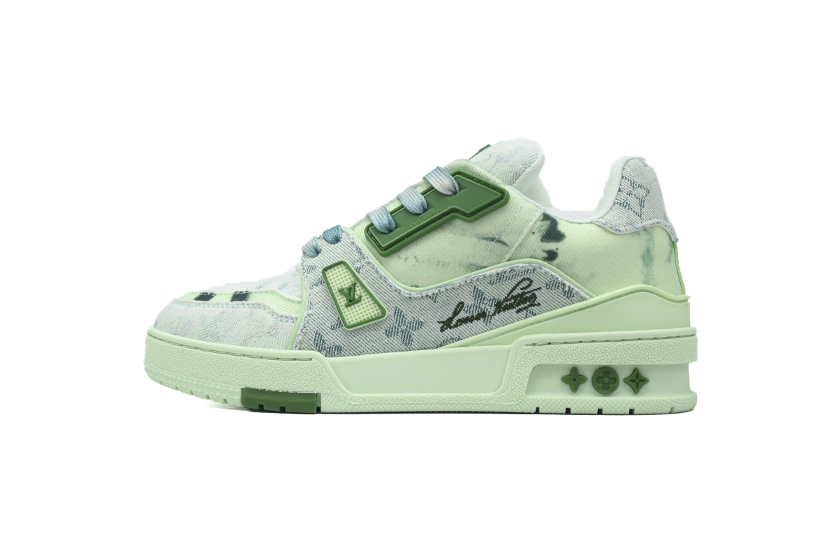 Louis Vuitton Trainer Golf Rendering Green