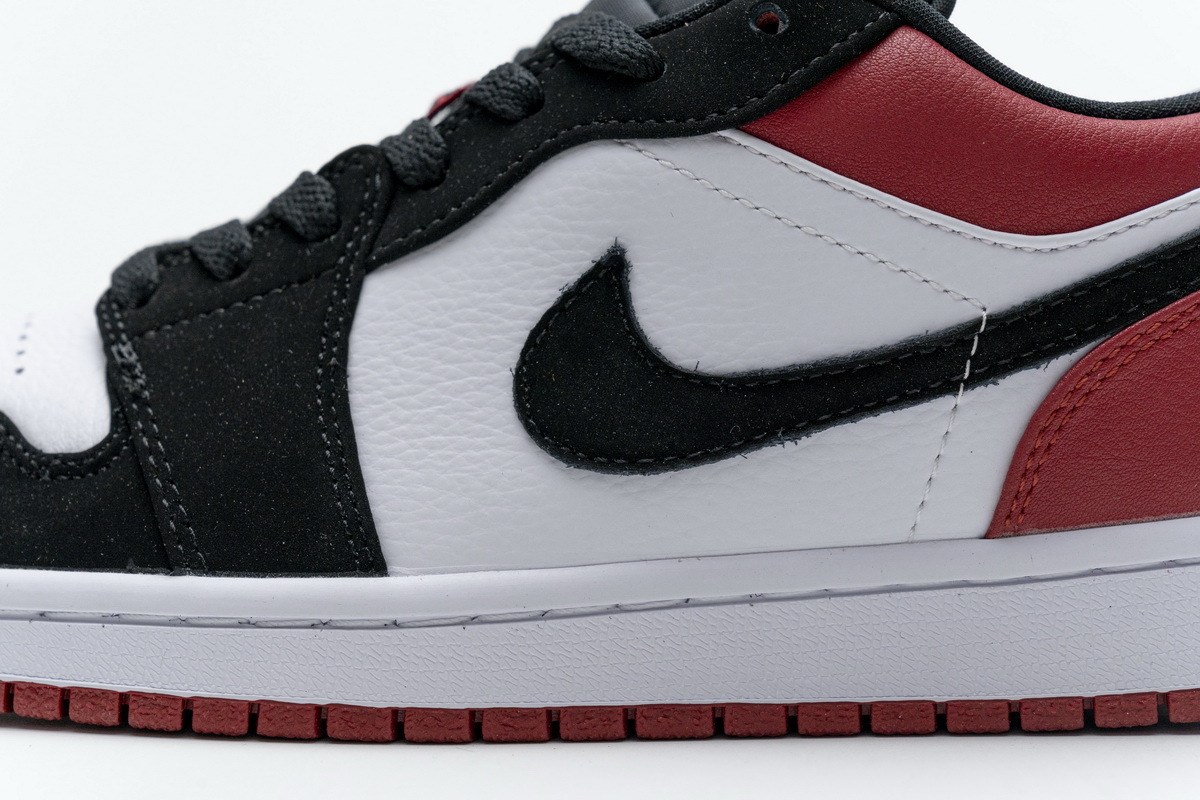 Jordan 1 Low Black Toe 553558-116