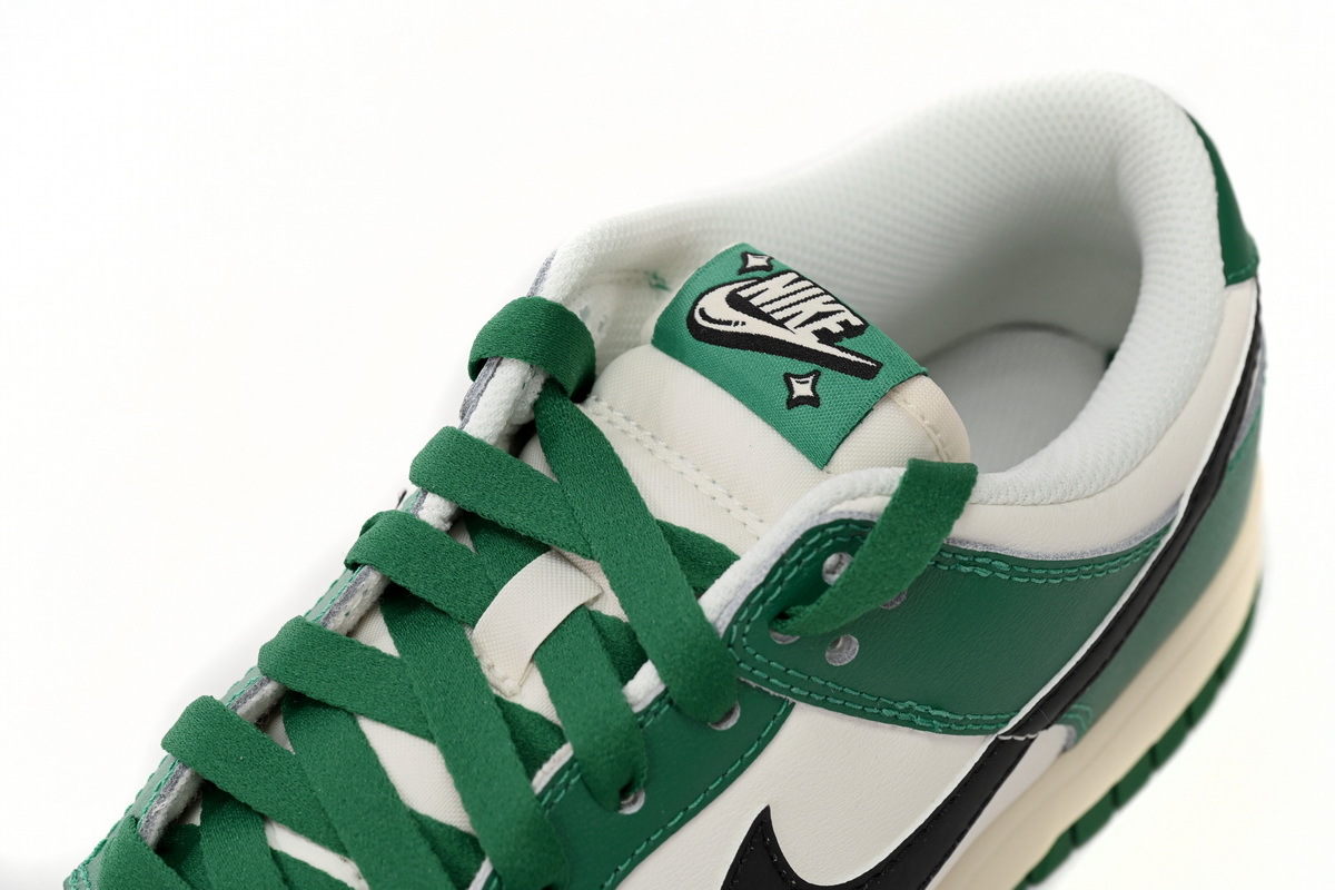Nike Dunk Low White Green Lottery DR9654-100