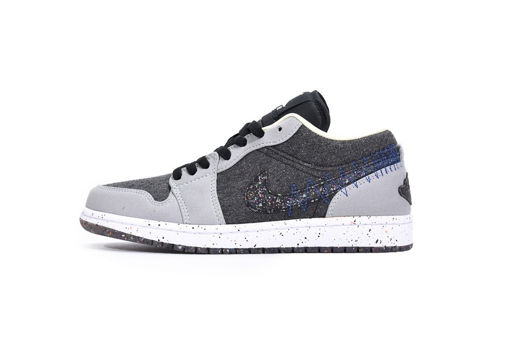 Jordan 1 Low SE Crater Black Grey DM4657-001