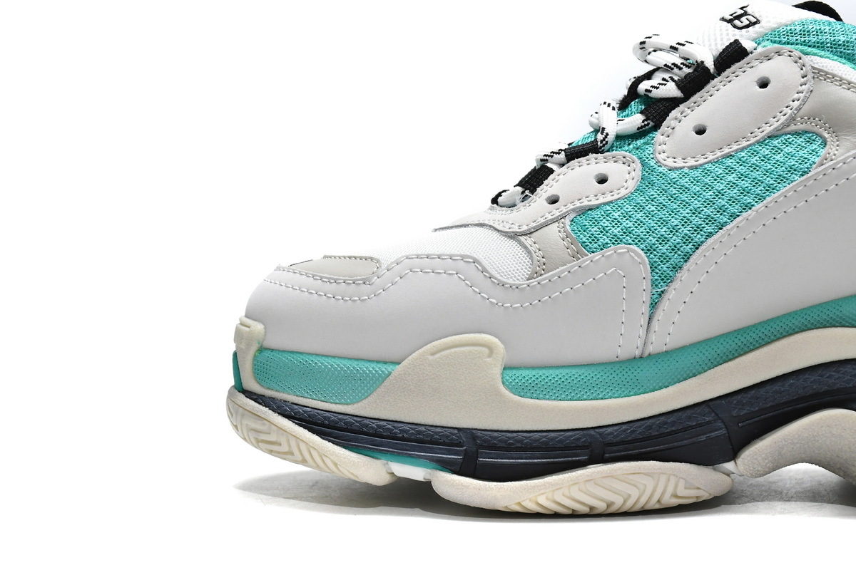 Balenciaga Triple S Mint Green 524039 W09E1 9878